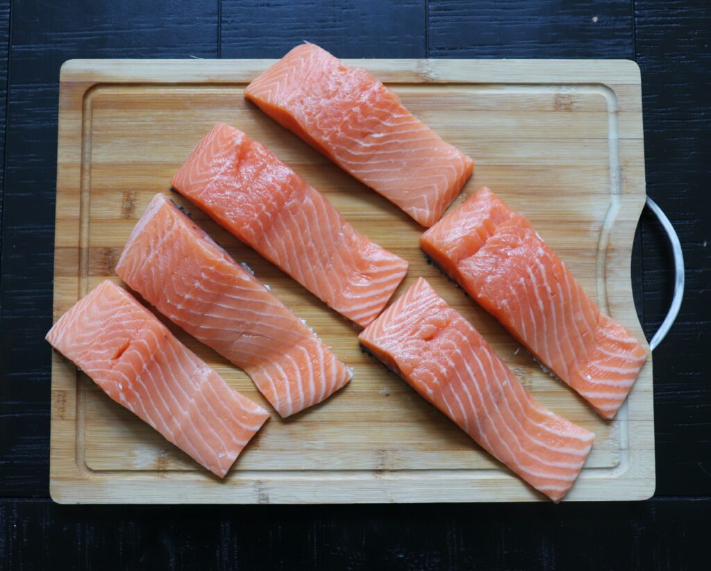 Salmon Raw Filets